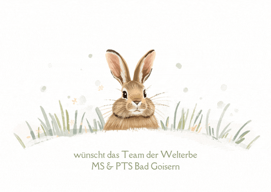 Hase Ostergruß 2026